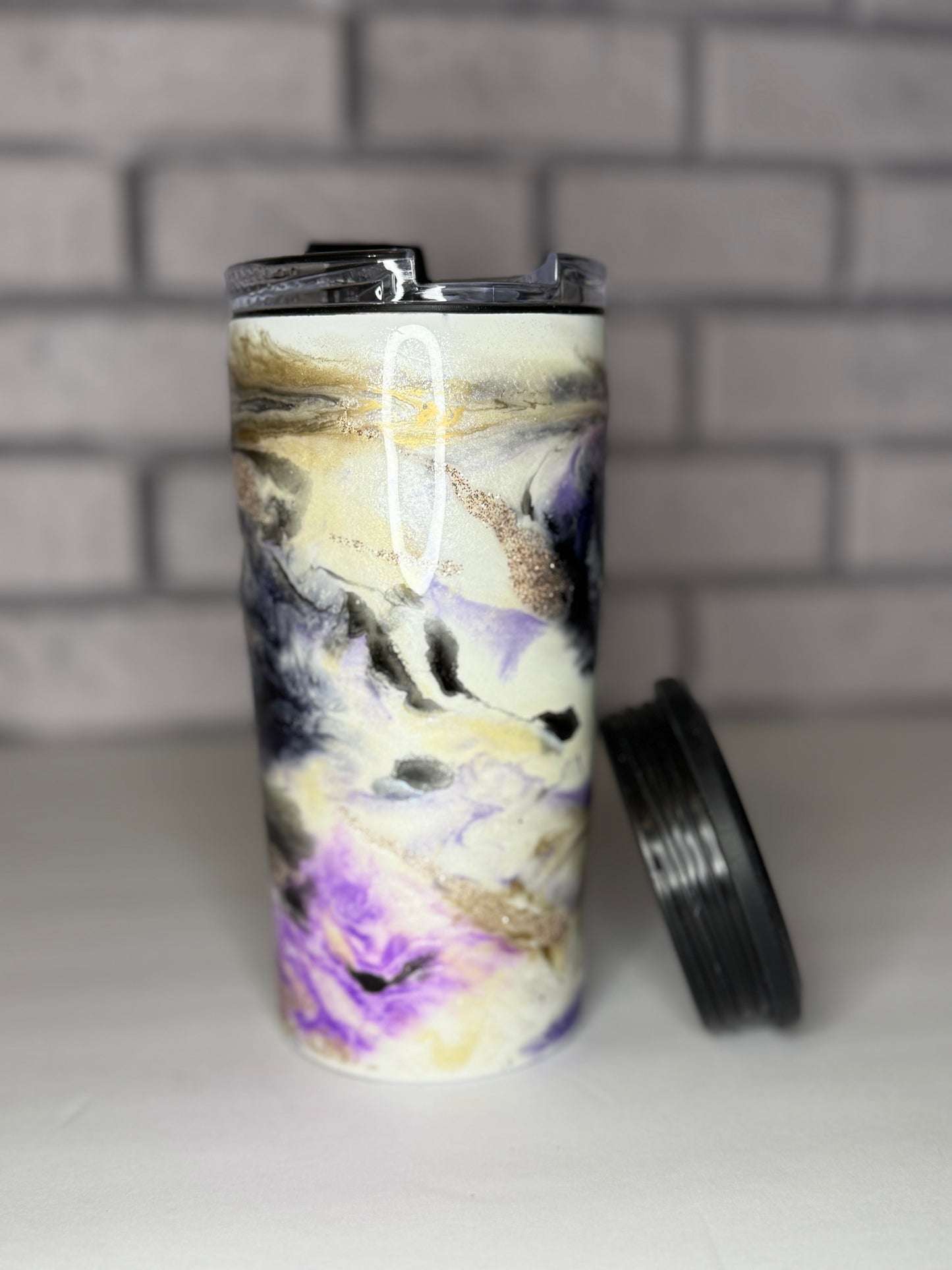 #33--14oz 4 in 1 Can Cooler- Lavender Haze