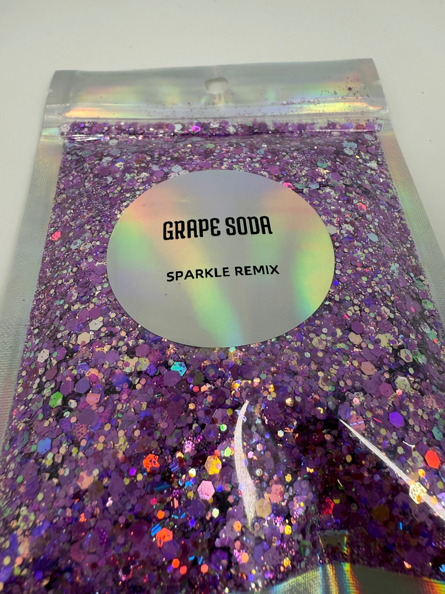 Grape Soda* + Purple Diamonds