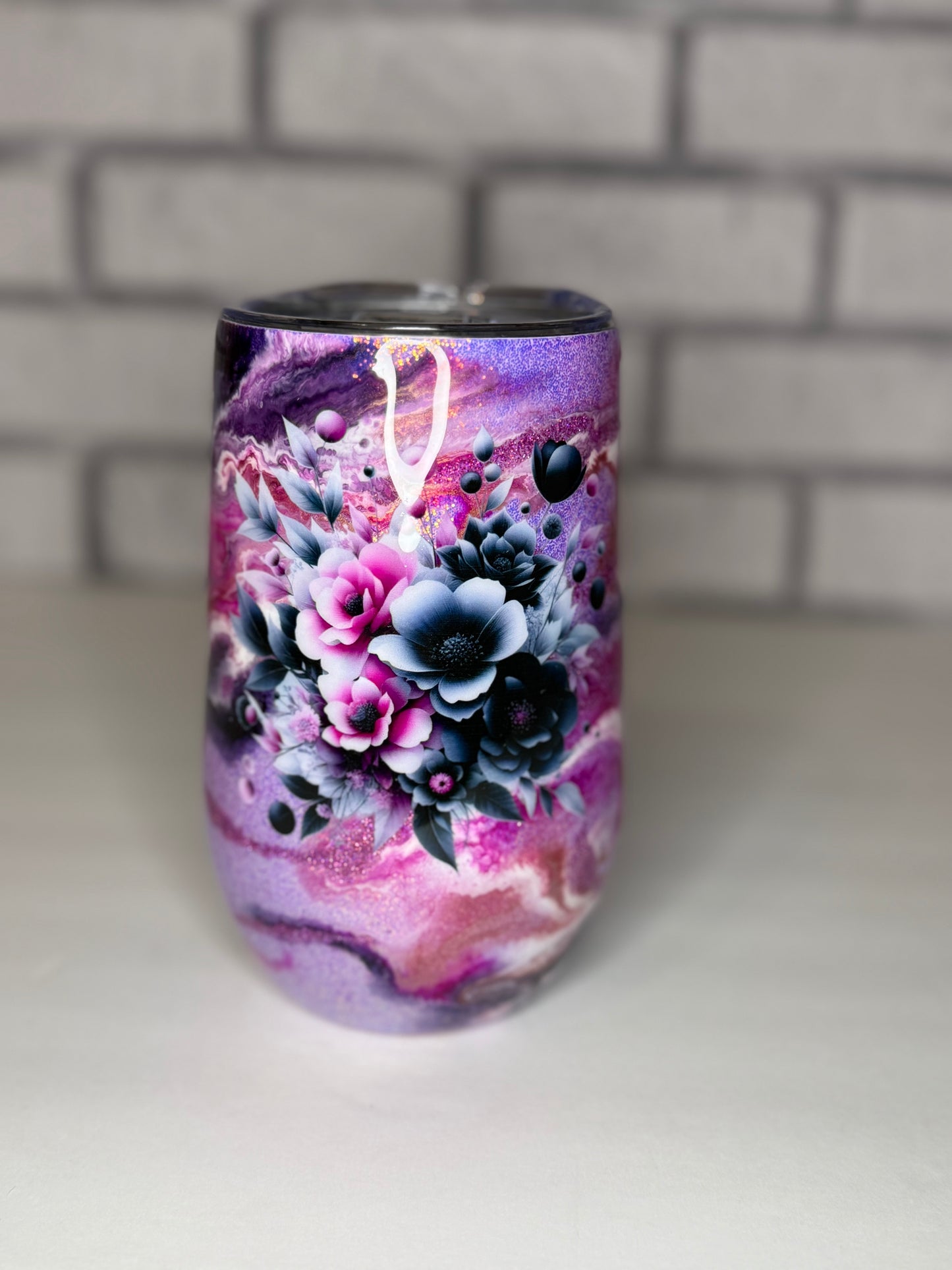 #16- 16oz Stemmy Coffee Mug-Emo Purple