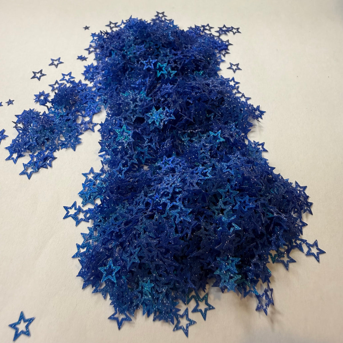 Blue Shimmer Stars