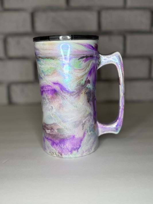 #17- 20oz Mug- Purple Seaglass