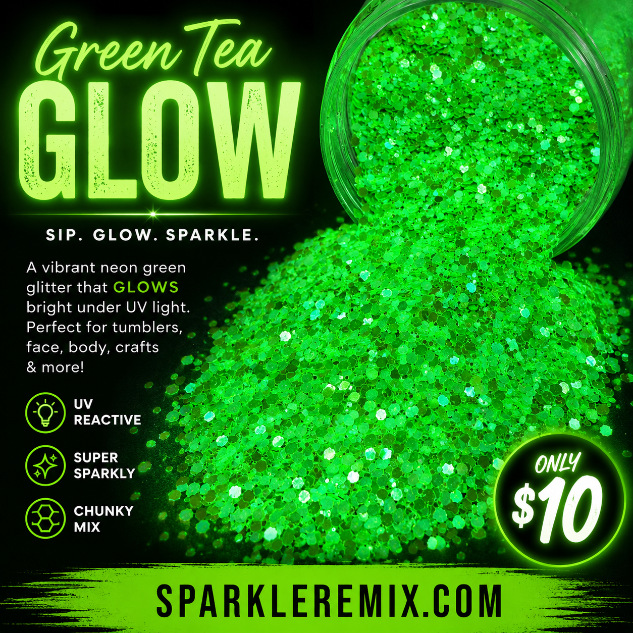 Green Tea Shot GLOW