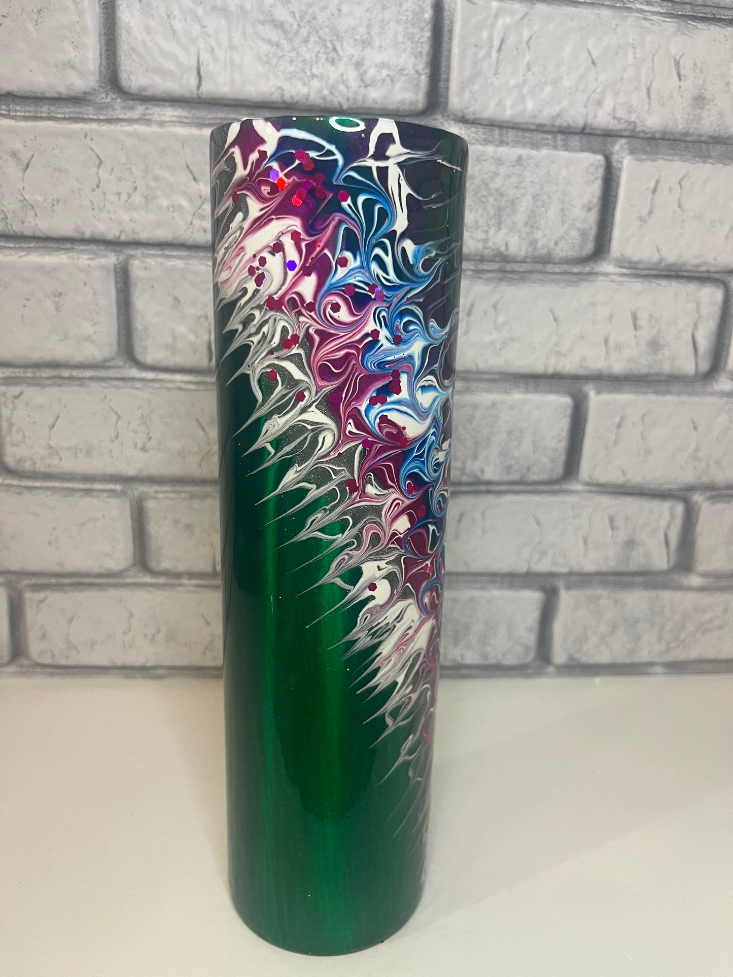 #39--32oz Plump- Emerald Fog